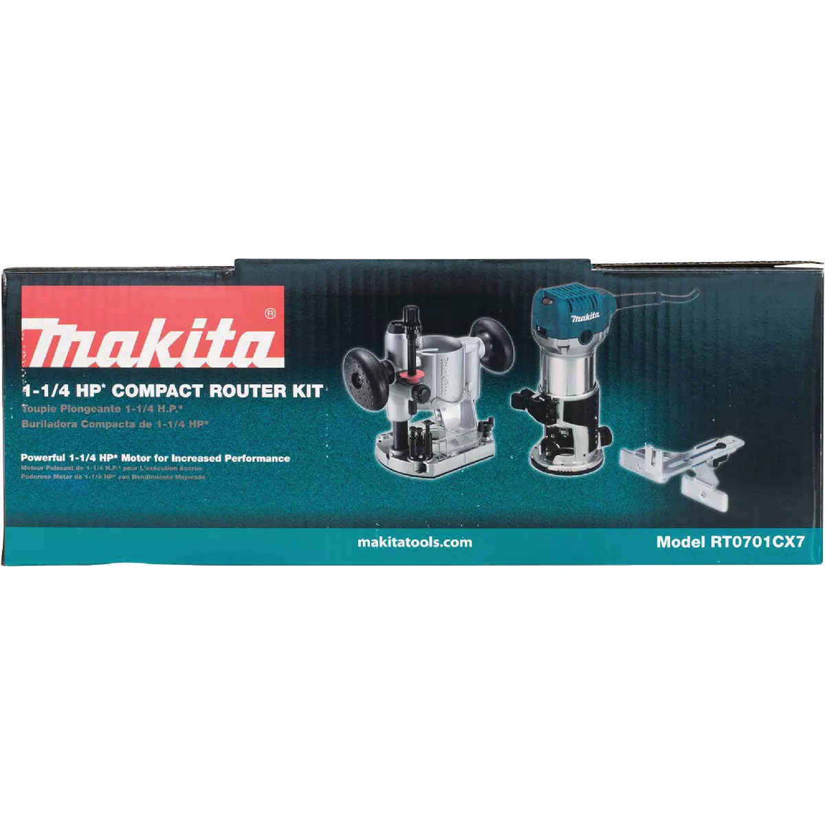 Makita 6.5-Amp 1.25 HP Variable Speed Compact Router Kit - photo 11