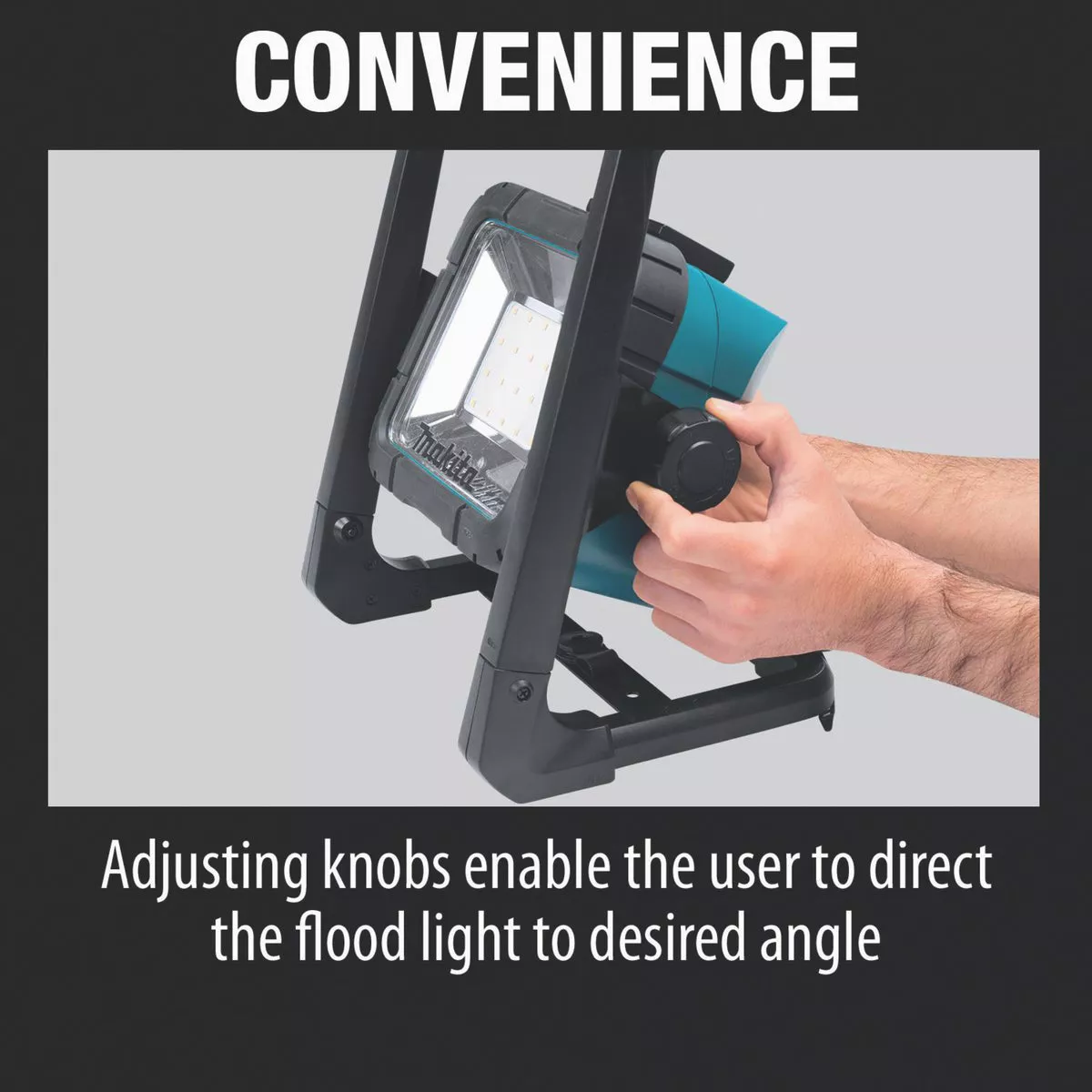 Makita 18V LXT Lithium-Ion 20 LED Corded/Cordless Work Light (Tool Only) - photo 2