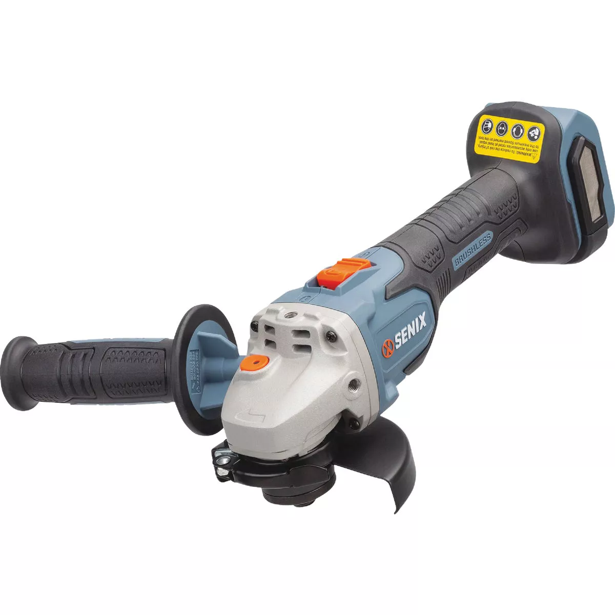 Senix X2 20 Volt Max Brushless 4-1/2 In. Cordless Angle Grinder (Tool Only)