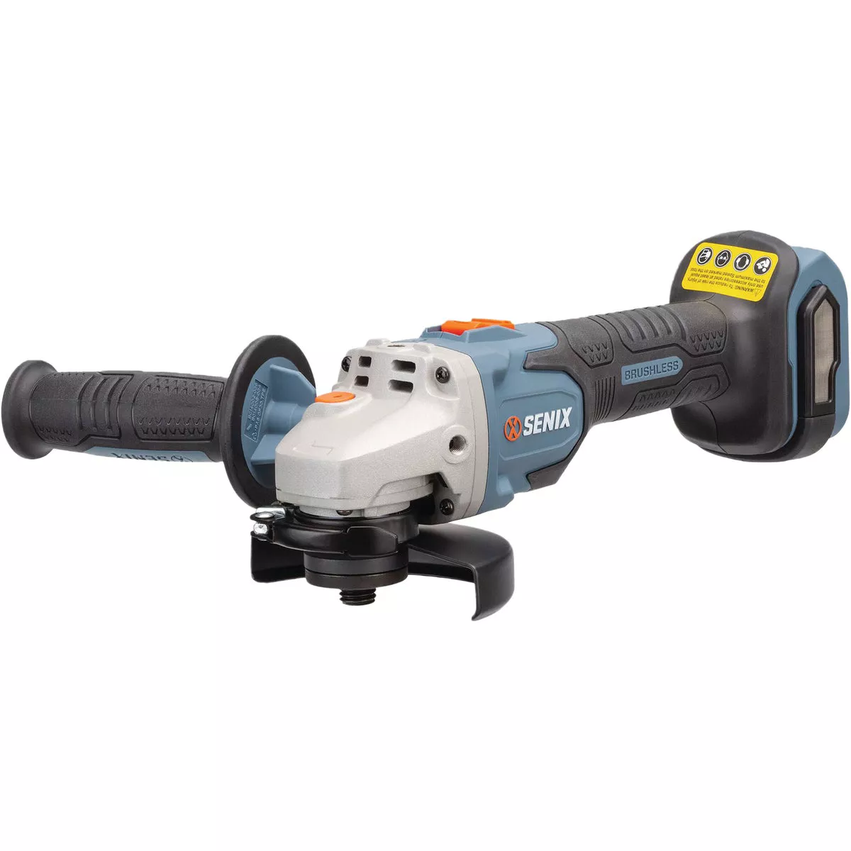 Senix X2 20 Volt Max Brushless 4-1/2 In. Cordless Angle Grinder (Tool Only) - photo 4