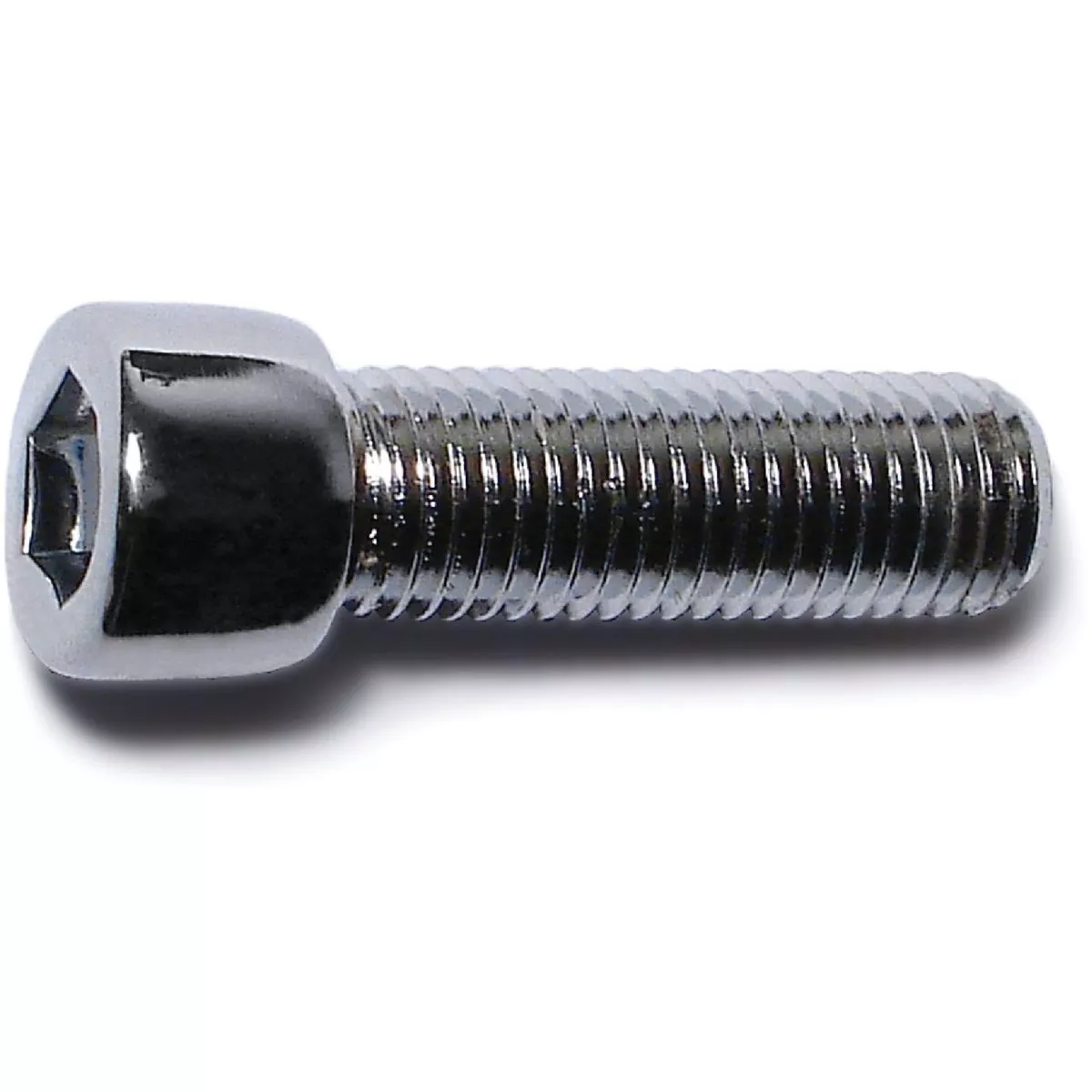 Midwest Fastener 5/16 In.-24 x 1 In. Chrome Plated Steel Fine Thread Smooth Head Socket Cap Screws