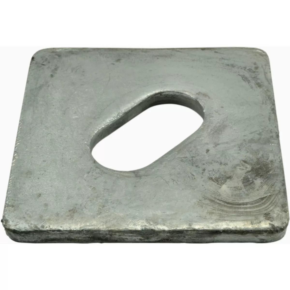 Midwest Fastener 3/4 In. x 1-1/2 In. x 3 In. x 3 In. x 1/4 In. Hot Dip Galvanized Grade 2 Steel Earthquake Code Square Washers (60 Ct.)-