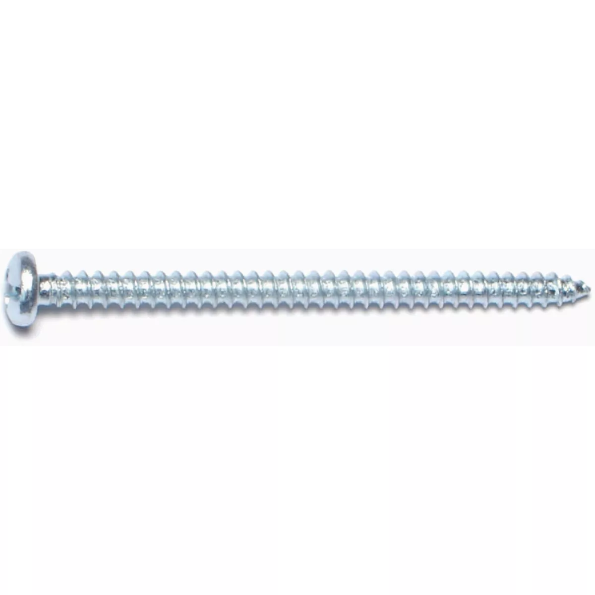 Midwest Fastener #8 x 2-1/2 In. Zinc Plated Steel Combo Pan Head Sheet Metal Screws