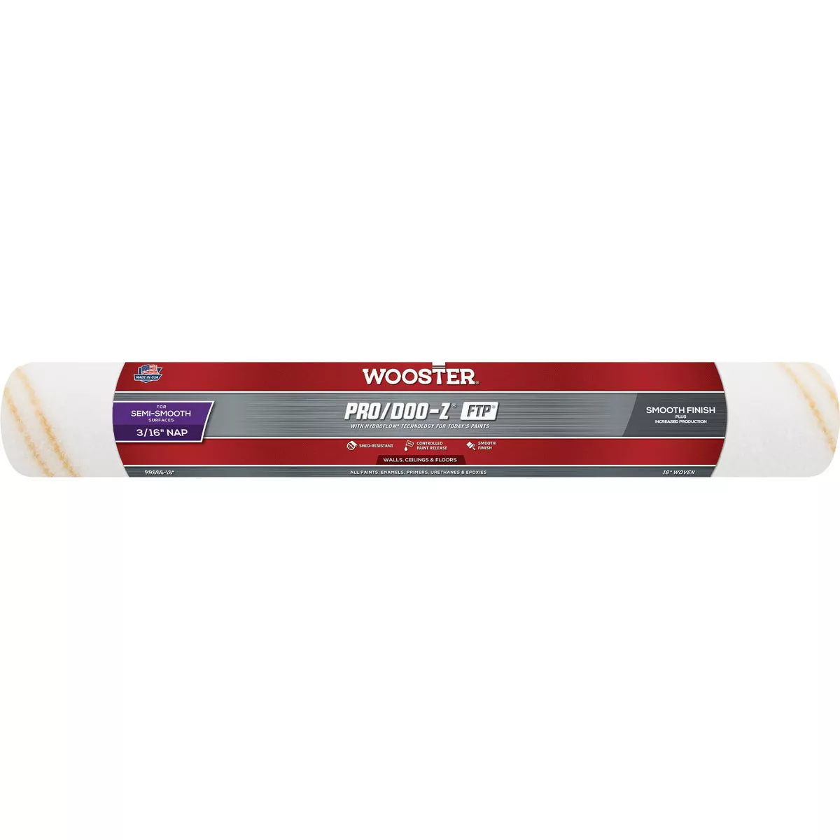 Wooster Pro/Doo-Z FTP 18x3/16 Roller Cover