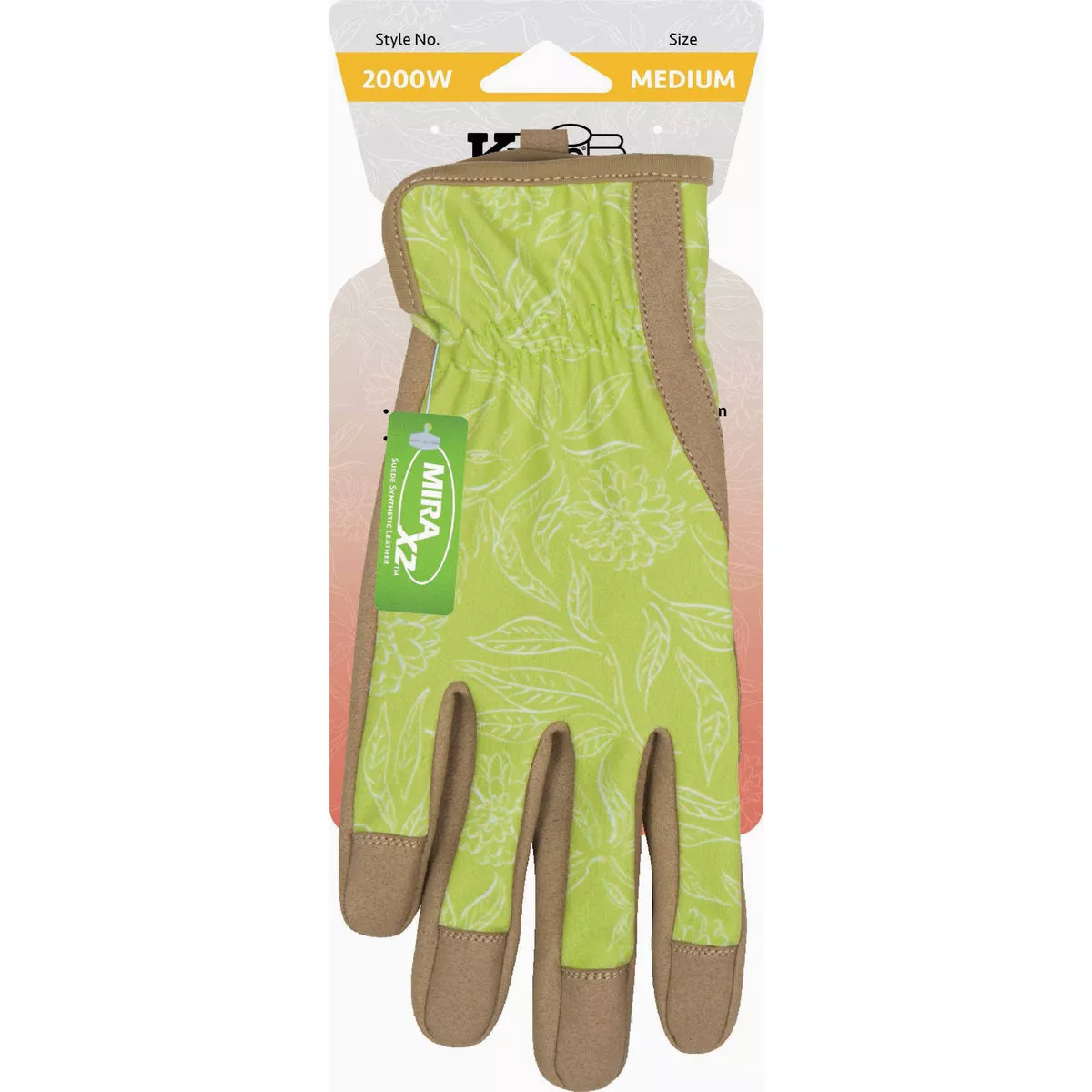 KincoPro Women's Small Green Synthetic Suede Glove-