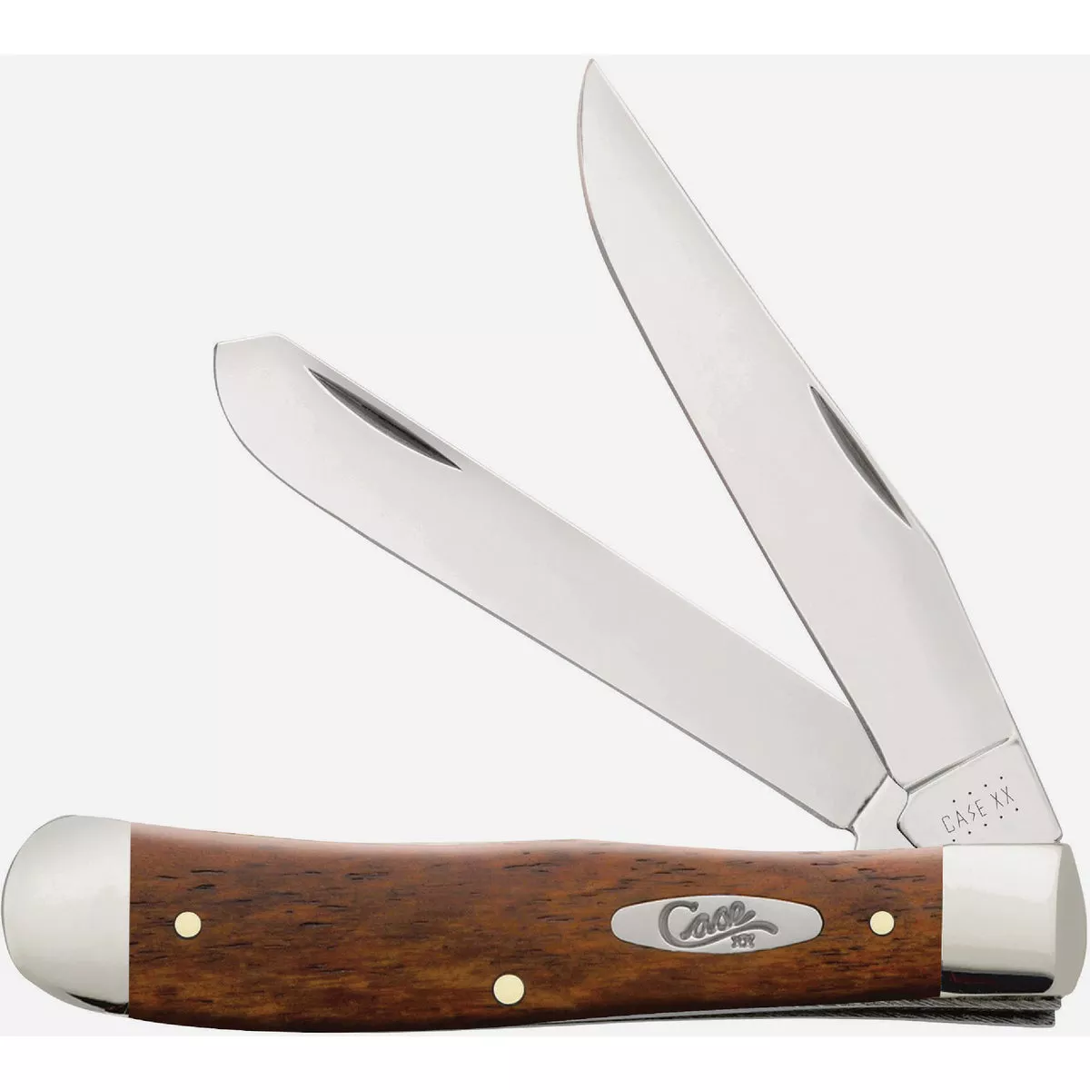 Case 3.25 In. Chestnut Bone Smooth Trapper Pocket Knife