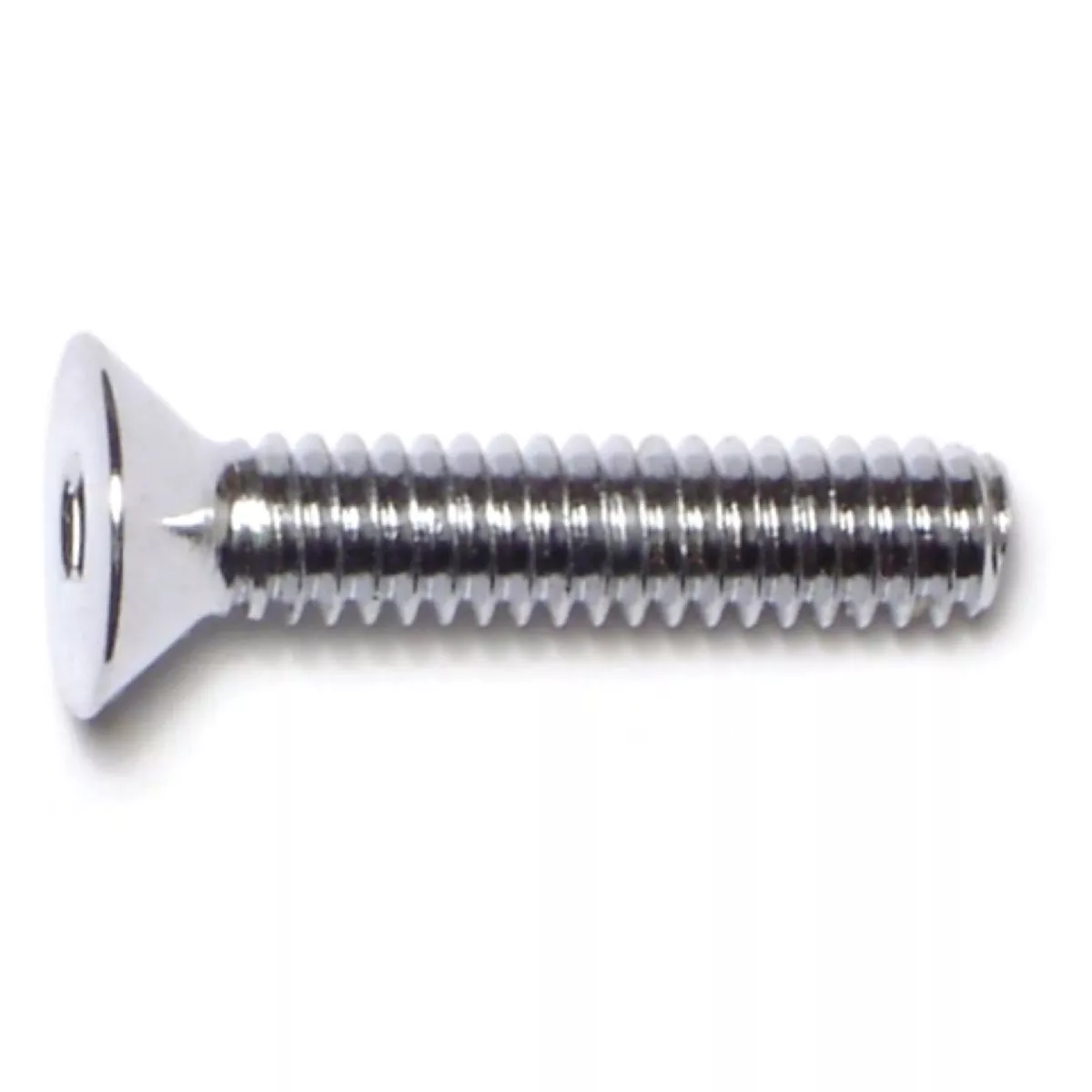 Midwest Fastener 1/4 In.-20 x 1-1/4 In. Chrome Plated Grade 8 Steel Coarse Thread Flat Head Socket Cap Screws (10 Ct.)