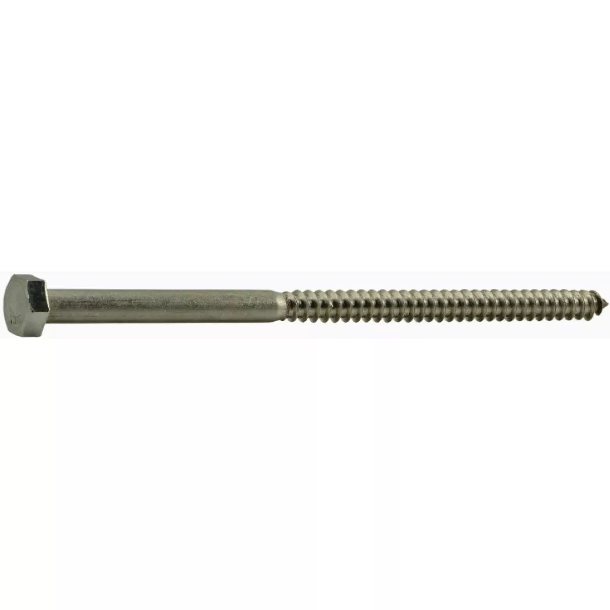 Midwest Fastener 5/16 In. x 6 In. 18-8 Stainless Steel Hex Head Lag Screws (15 Ct.)-