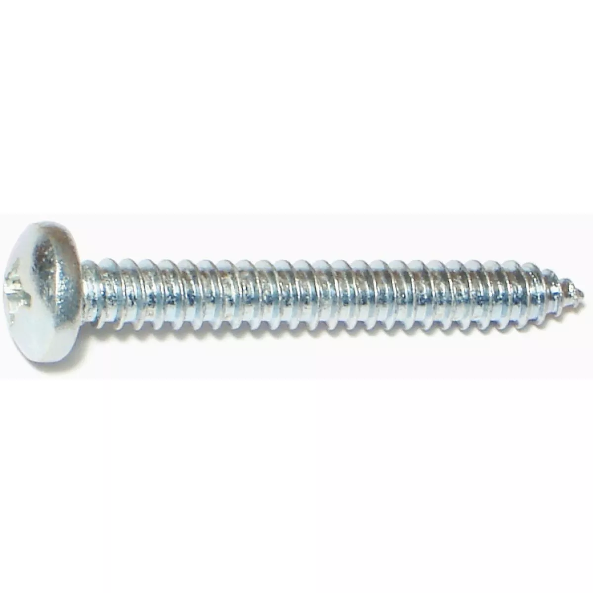 Midwest Fastener #14 x 2 In. Zinc Plated Steel Phillips Pan Head Sheet Metal Screws (1 Ct.)
