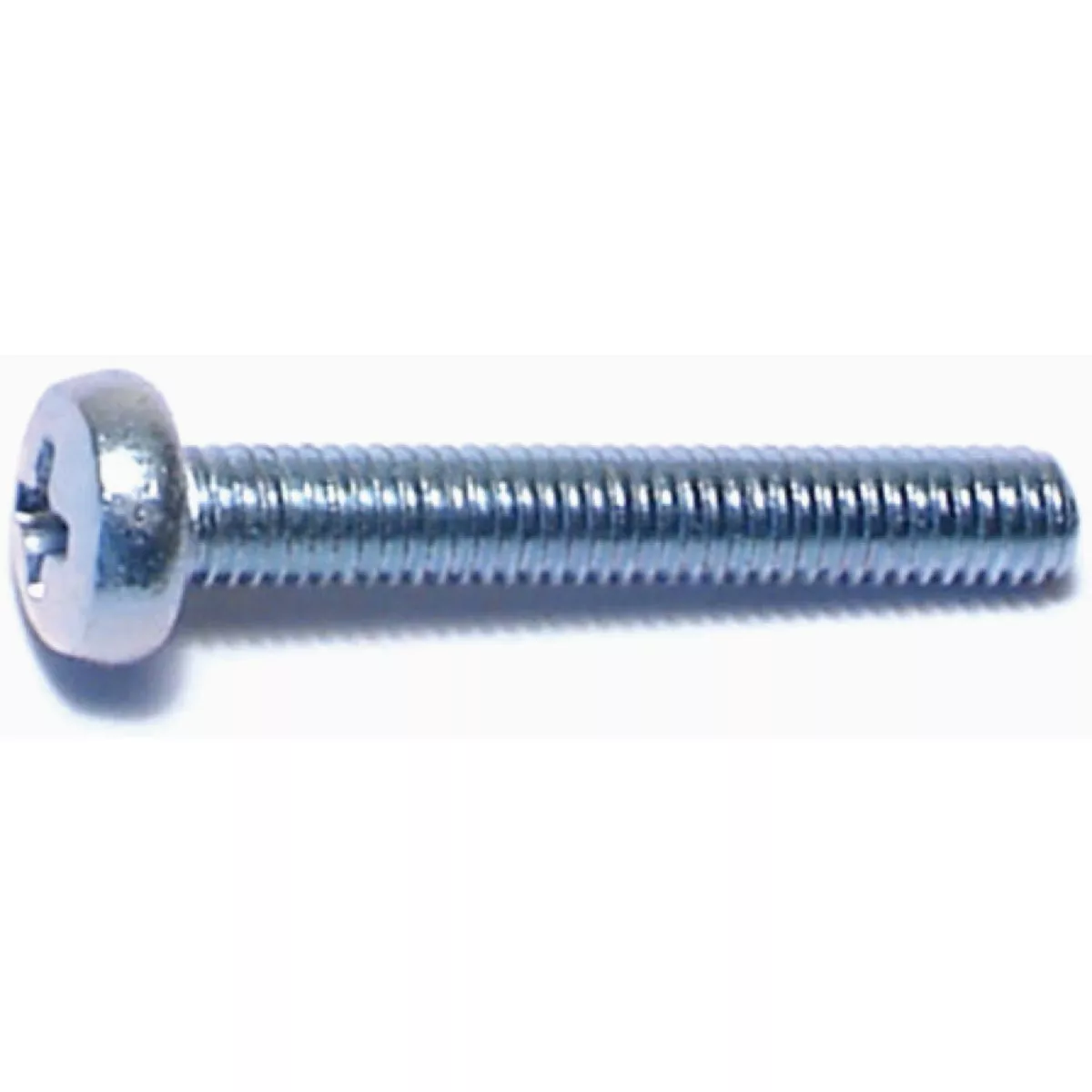 Midwest Fastener 3mm-0.5 x 20mm Zinc Plated Class 4.8 Steel Coarse Thread Phillips Pan Head Machine Screws (50 Ct.)
