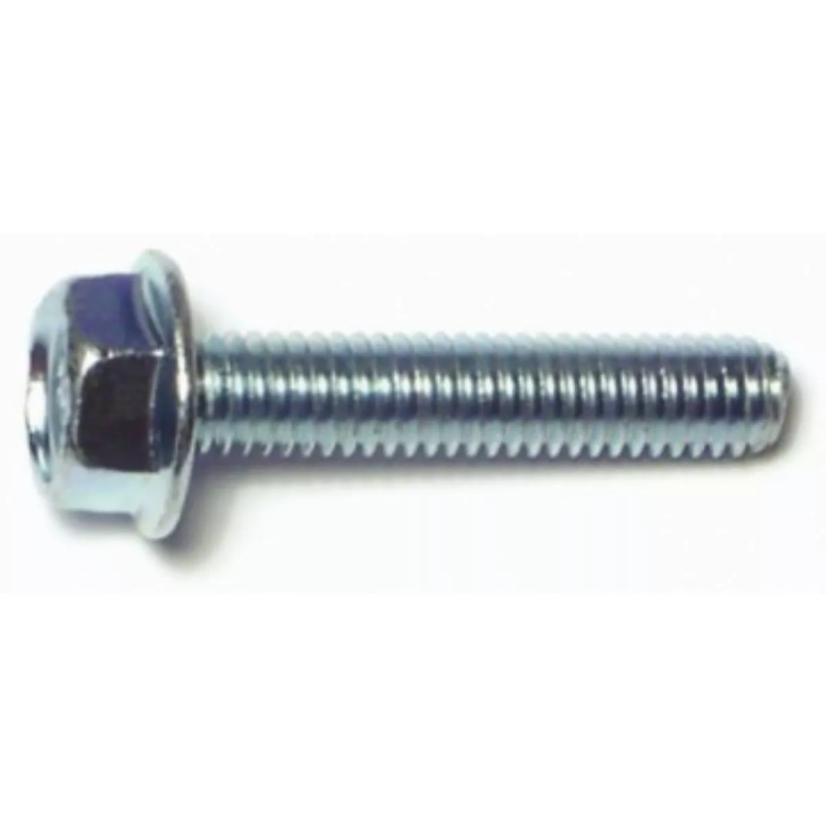 Midwest Fastener 10mm-1.5 x 100mm Zinc Plated Class 8.8 Steel Coarse Thread Hex Washer Head Flange Bolts (2 Ct.)