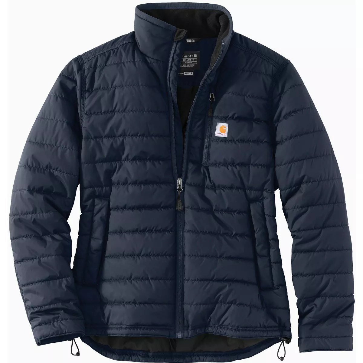 Carhartt Rain Defender Women's XL Regular Navy Lightweight Insulated Jacket, Relaxed Fit