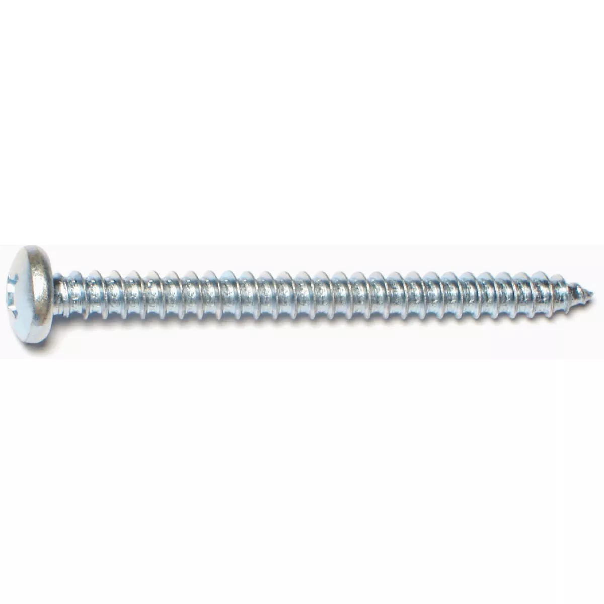 Midwest Fastener #14 x 2-1/2 In. Zinc Plated Steel Combo Pan Head Sheet Metal Screws (5 Ct.)