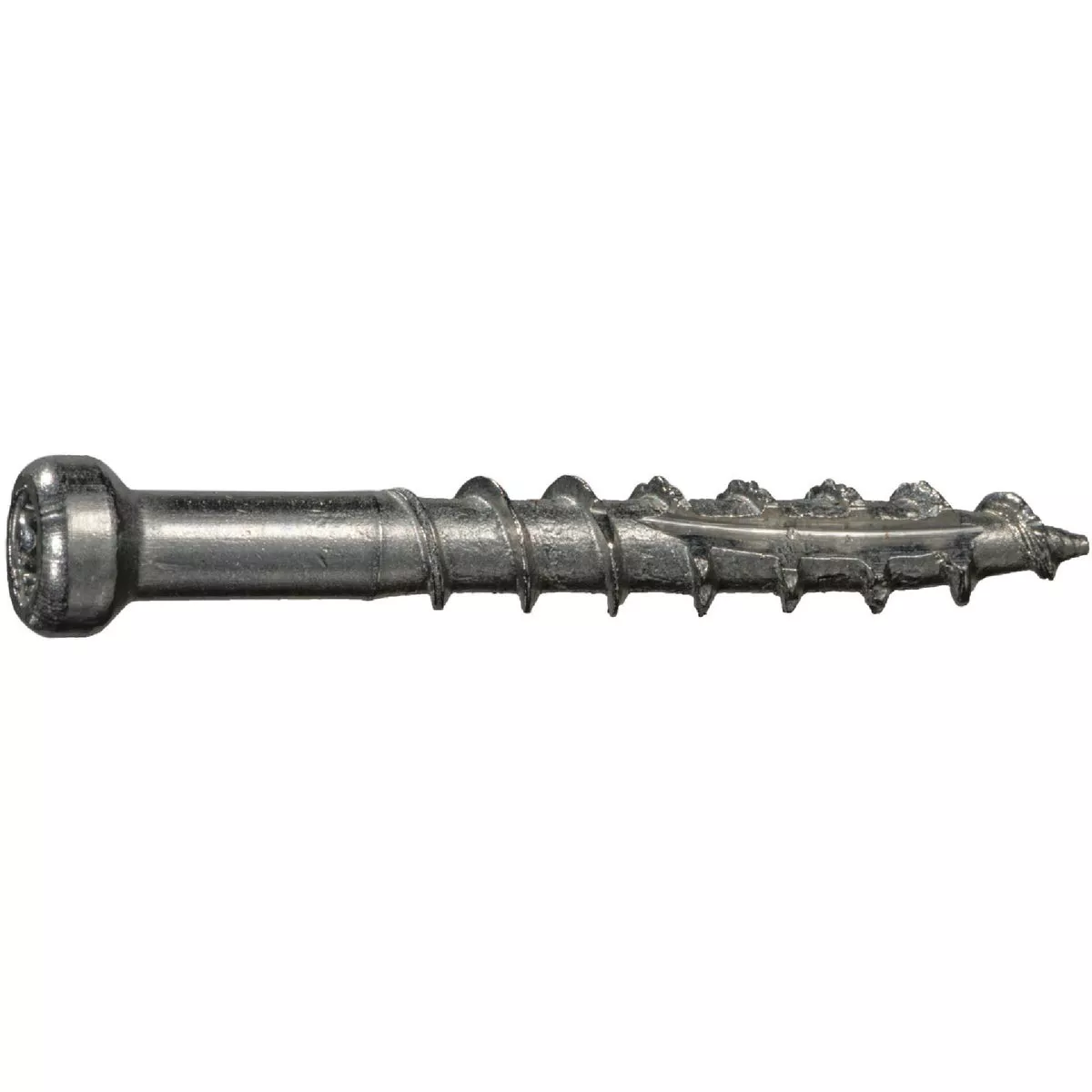 Midwest Fastener #8 x 1-1/4 In. White XL1500 Coated Steel Star Drive Saberdrive Trim Head Screws (1 Ct.)