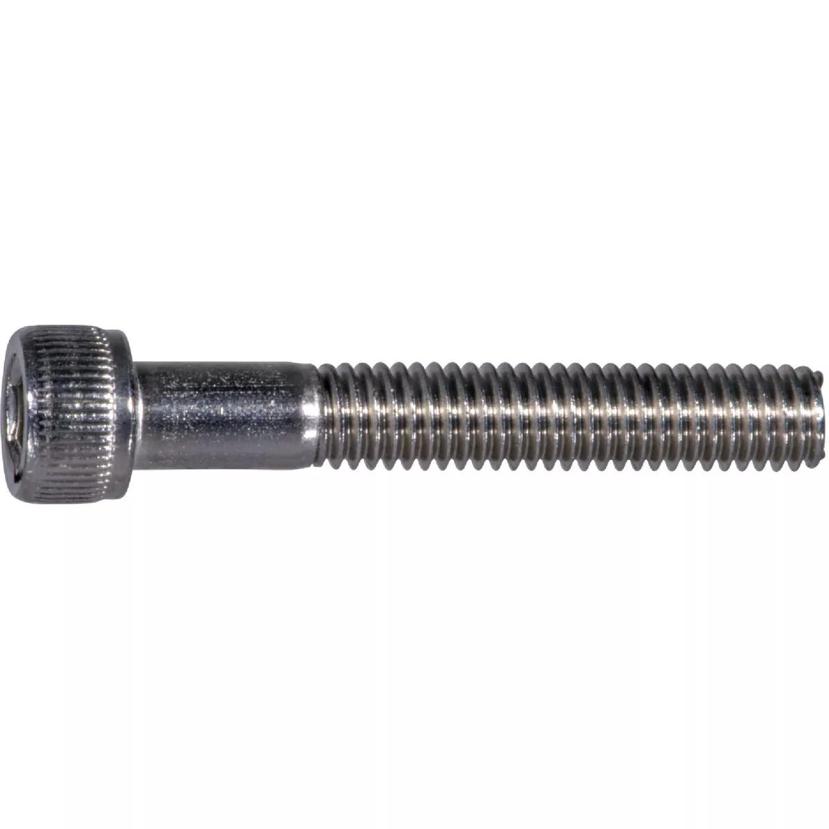 Midwest Fastener #10-32 x1-1/4 In. Stainless Steel Fine Thread Knurled Head Hex Socket Cap Screw (12 Ct.)