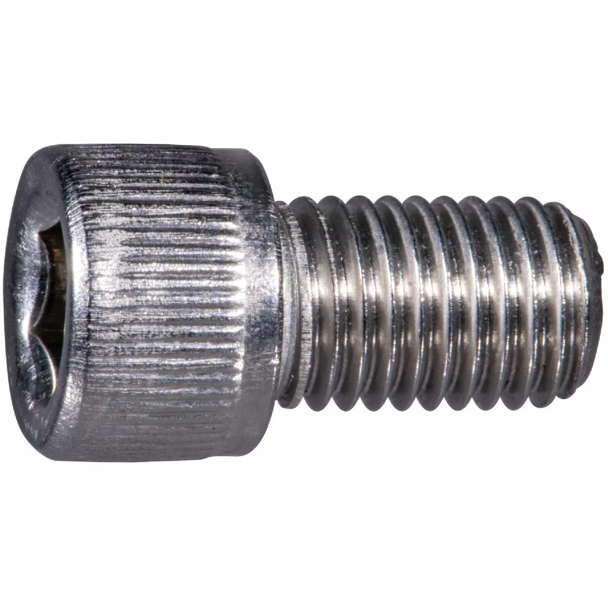 Midwest Fastener 5/16 In. x 1/2 In. Stainless Steel Fine Thread Knurled Head Hex Socket Cap Screw (8 Ct.)