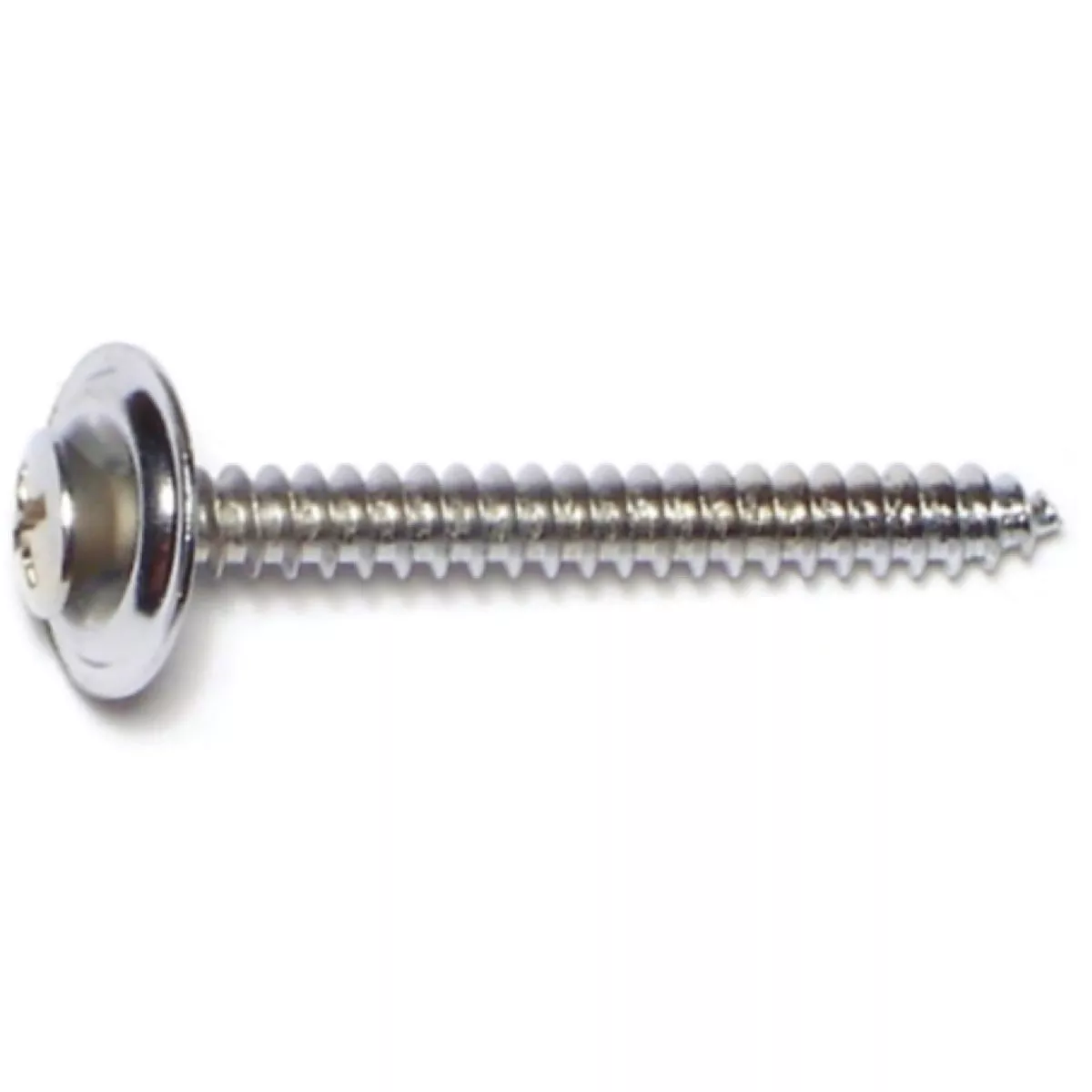 Midwest Fastener #8 x 1-1/2 In. Steel Phillips Oval Trim Washer Head Sheet Metal Screws (24 Ct.)-
