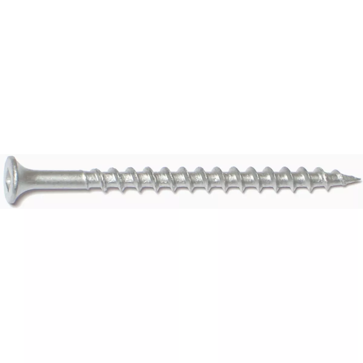 Midwest Fastener #8 x 2-1/2 In. Dacrotized Steel Square Drive Bugle Head Deck Screws