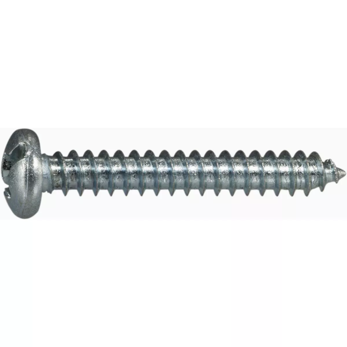 Midwest Fastener #12 x 1-1/2 In. Zinc Plated Steel Combo Pan Head Sheet Metal Screws