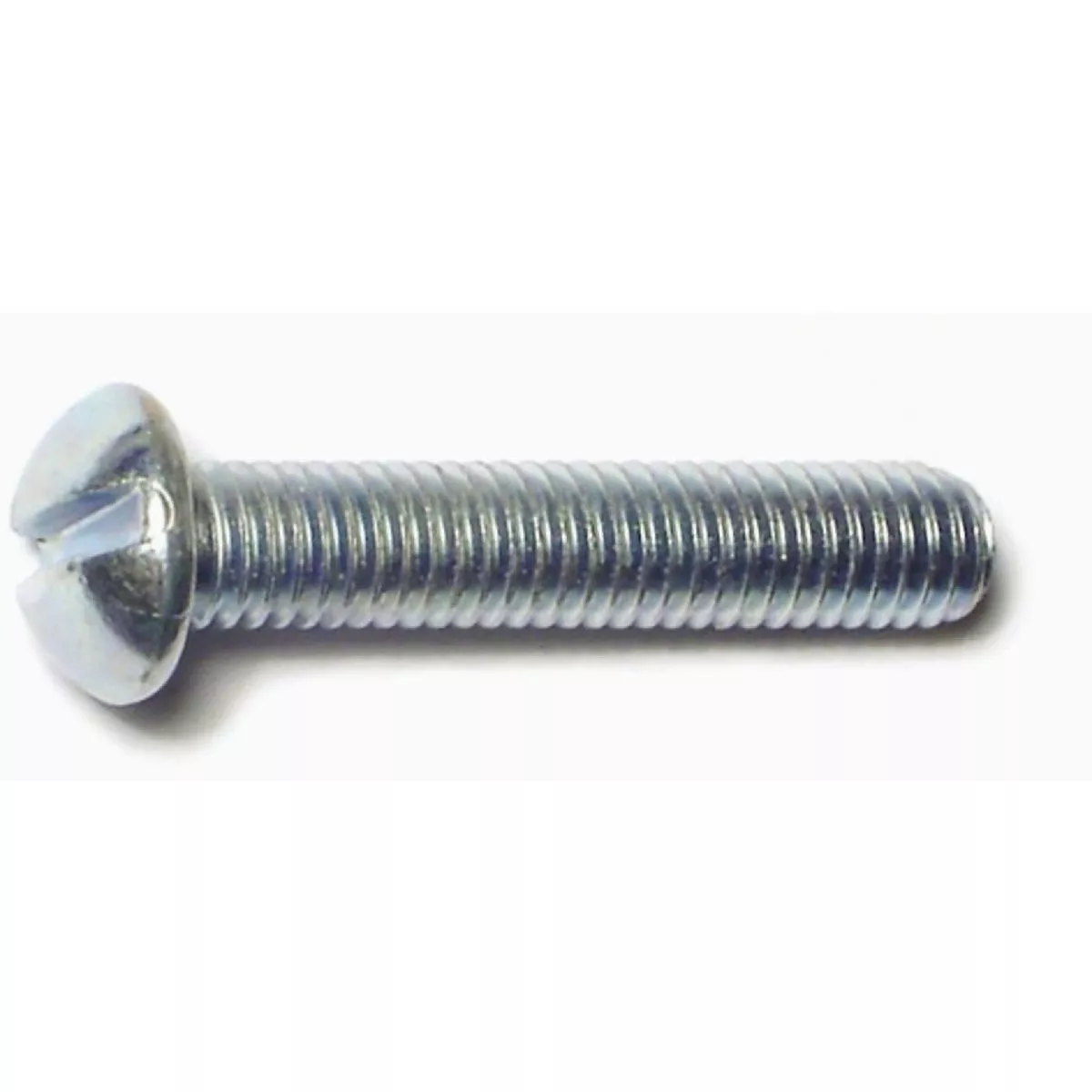 Midwest Fastener #10-32 x 1 In. Zinc Plated Steel Fine Thread Slotted Round Head Machine Screws (39 Ct.)