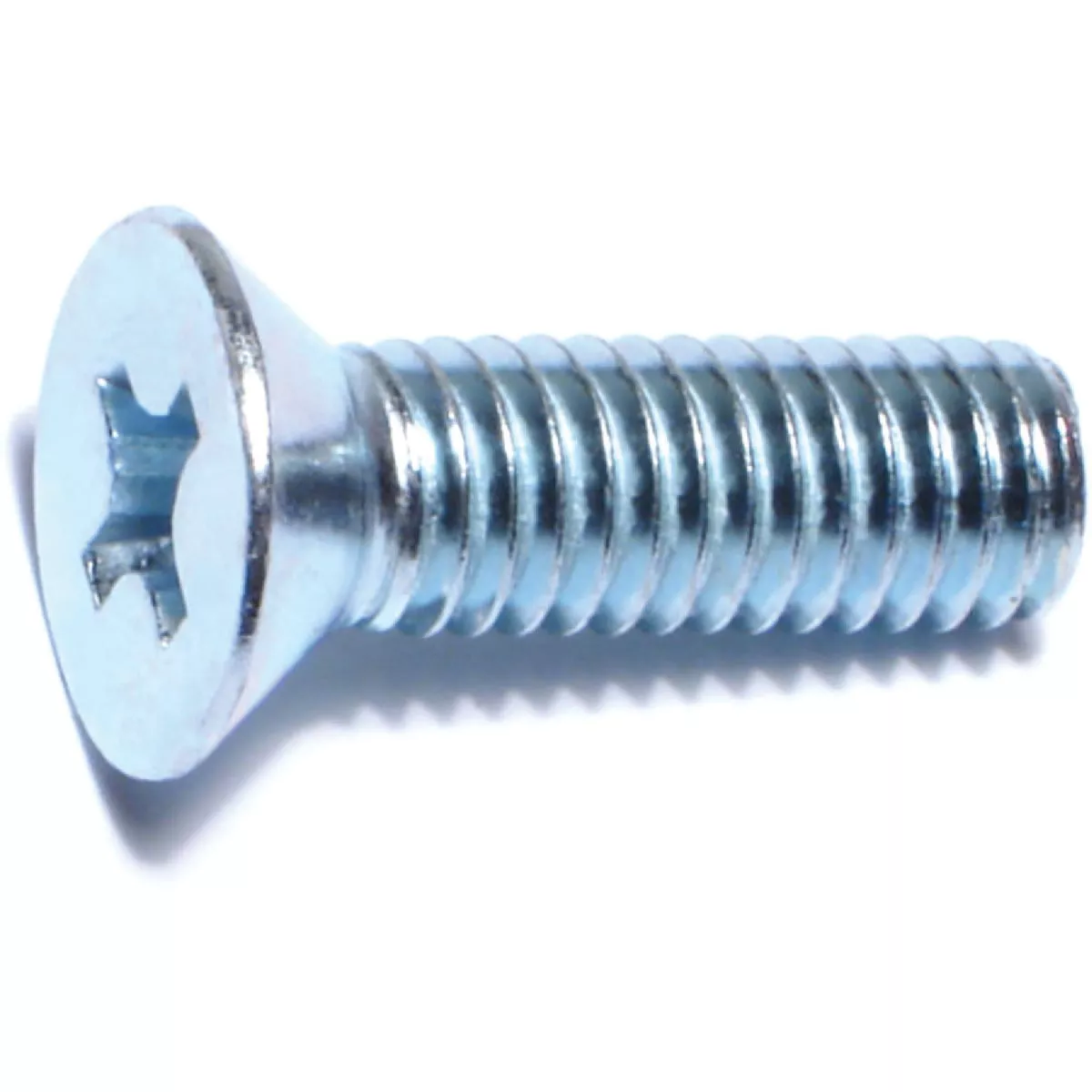 Midwest Fastener 3/8 In.-16 x 1-1/4 In. Zinc Plated Steel Coarse Thread Phillips Flat Head Machine Screws (10 Ct.)