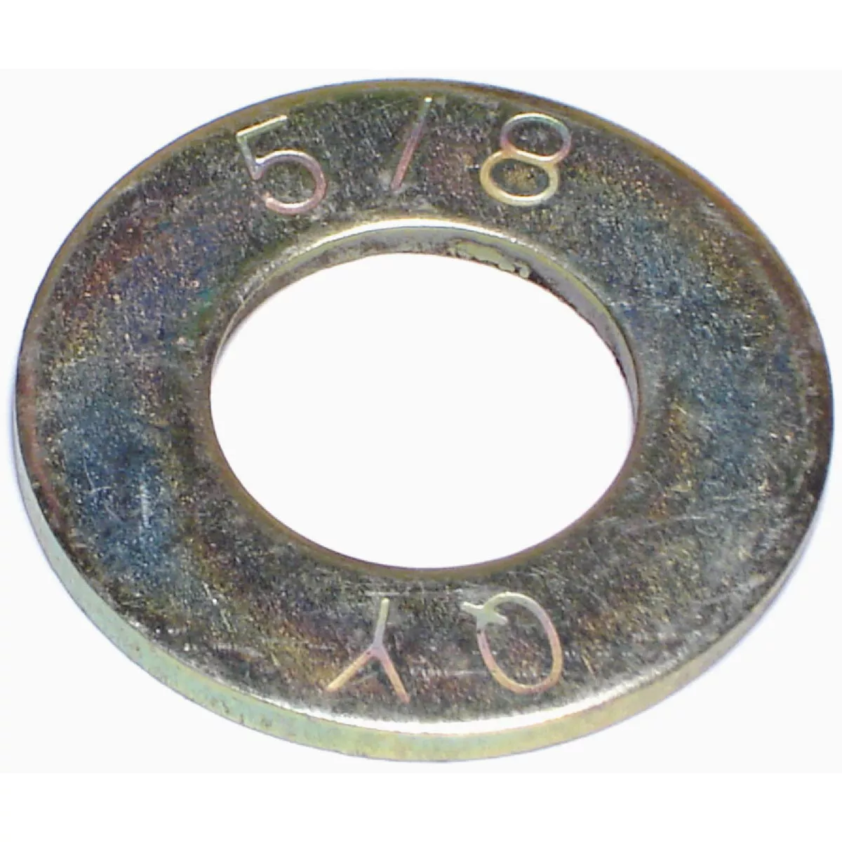 Midwest Fastener 5/8 In. x 21/32 In. x 1-5/16 In. Zinc Plated Grade 8 Steel SAE Flat Washers (10 Ct.)