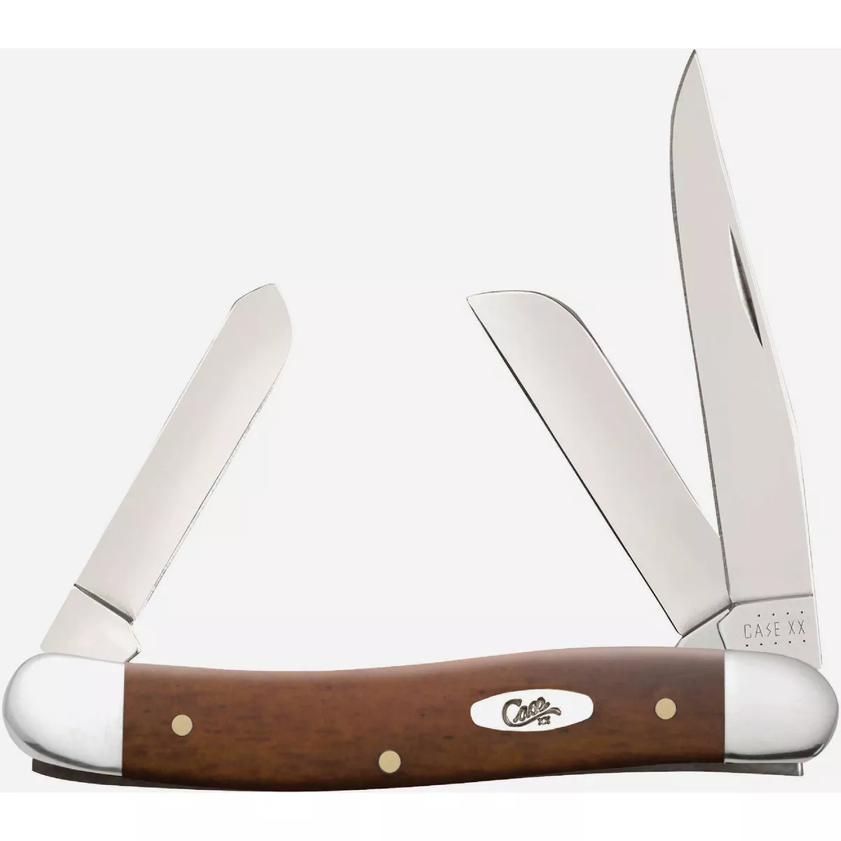 Case 2.55 In. Chestnut Bone Smooth Medium Stockman Pocket Knife