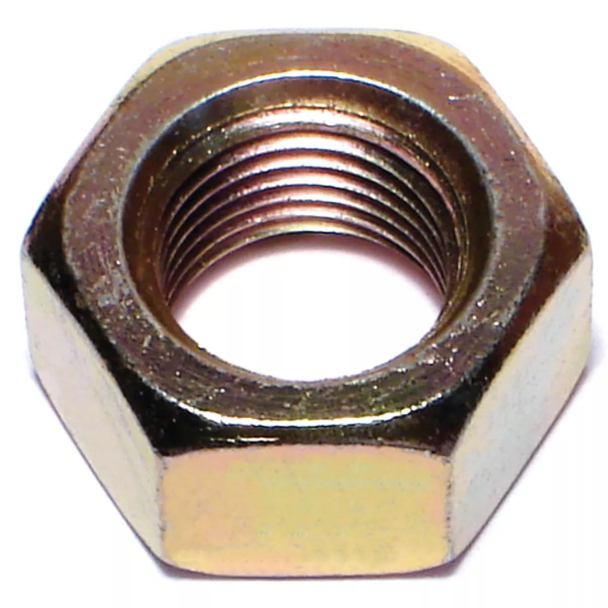 Midwest Fastener 9/16 In.-18 Zinc Plated Grade 8 Steel Fine Thread Hex Nuts