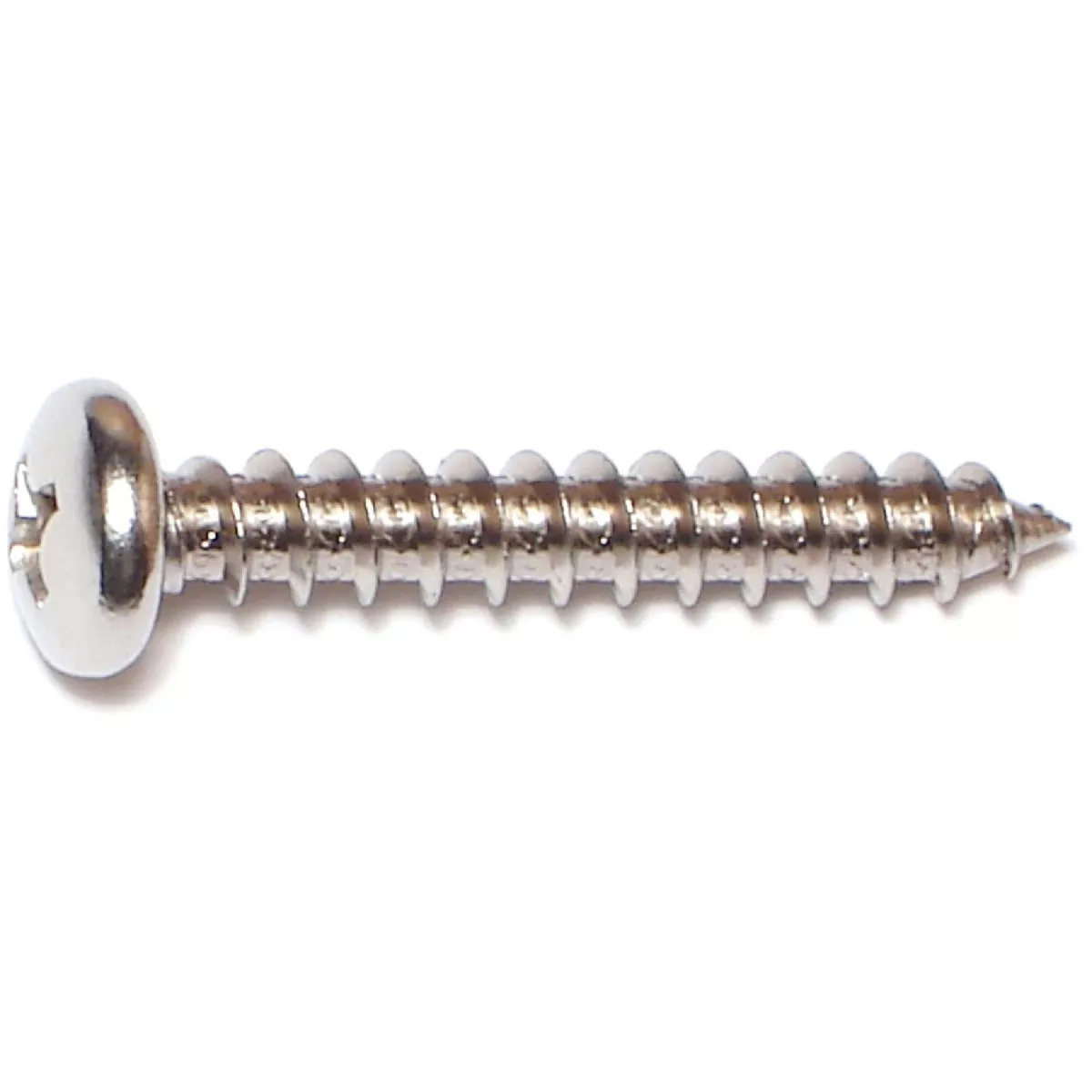 Midwest Fastener #10 x 1-1/4 In. 18-8 Stainless Steel Phillips Pan Head Sheet Metal Screws (15 Ct.)