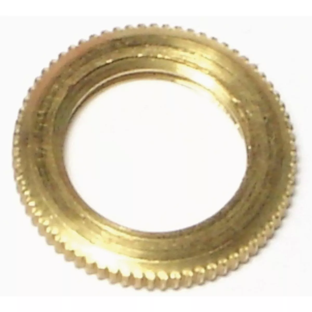 Midwest Fastener 1/4 In. x 3/4 In. Brass Knurled Lock Nuts (10 Ct.)