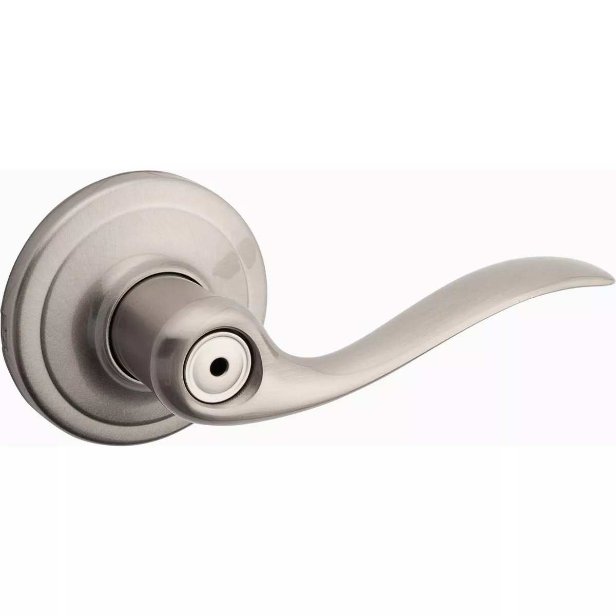 Kwikset Signature Series Tustin Lever, Non Handed, Privacy - Satin Nickel