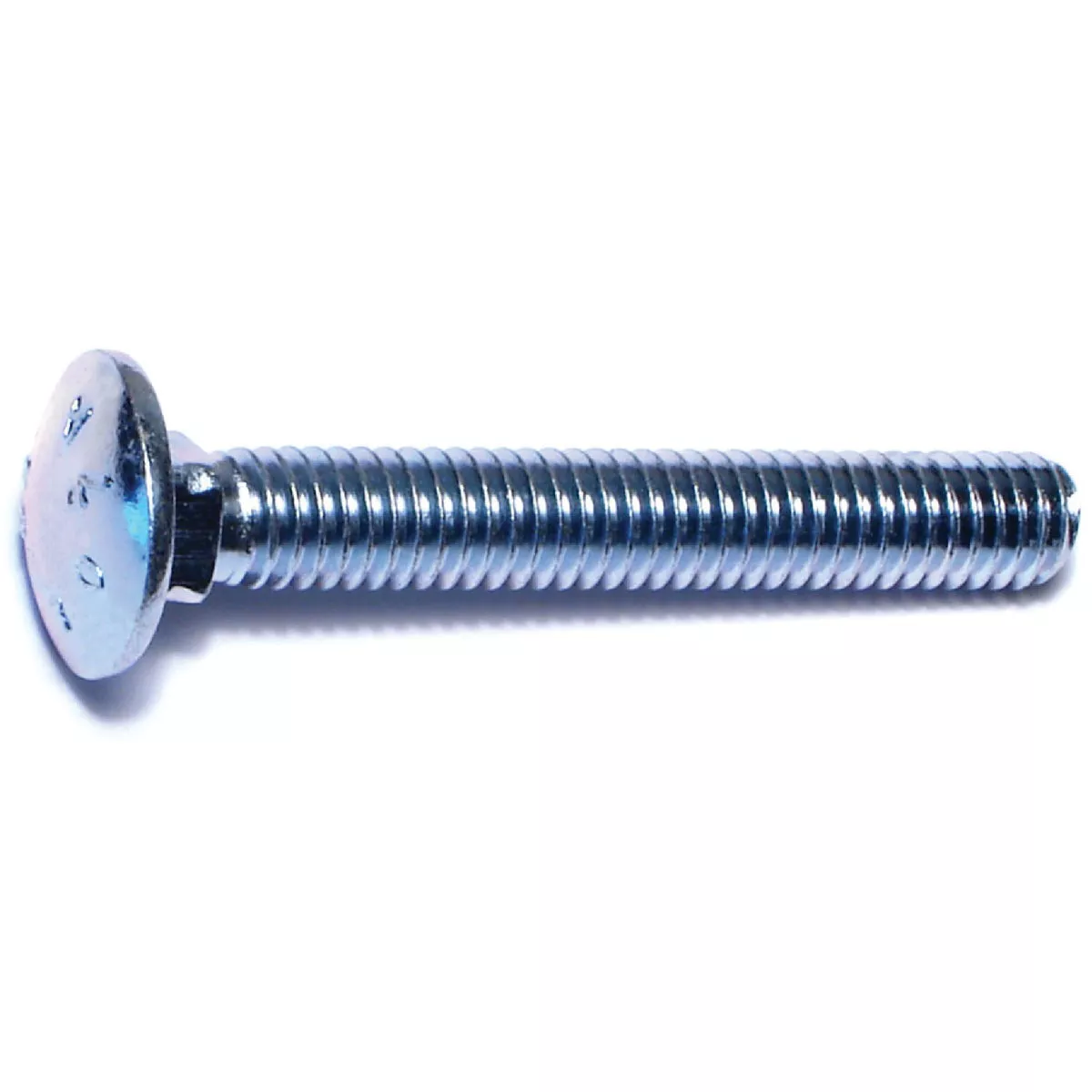 Midwest Fastener 5/16 In.-18 x 2-1/4 In. Zinc Plated Grade 2 / A307 Steel Coarse Thread Carriage Bolt (100 Ct.)-