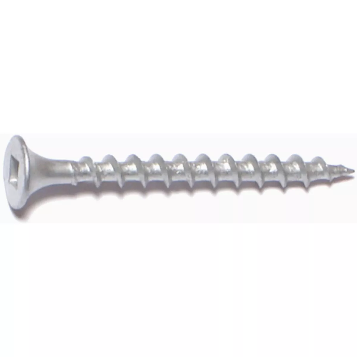 Midwest Fastener #6 x 1-5/8 In. Dacrotized Steel Square Drive Bugle Head Deck Screws