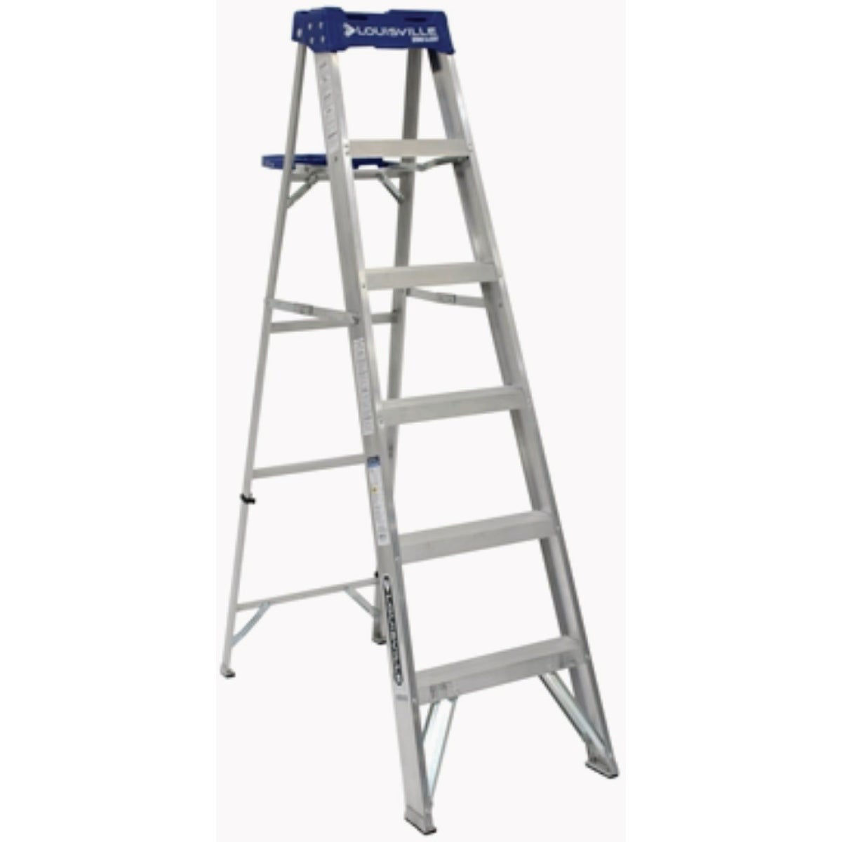 Louisville Ladder AS2104 4 ft. Aluminum Step Ladder Type I, 250 lbs. Load Capacity