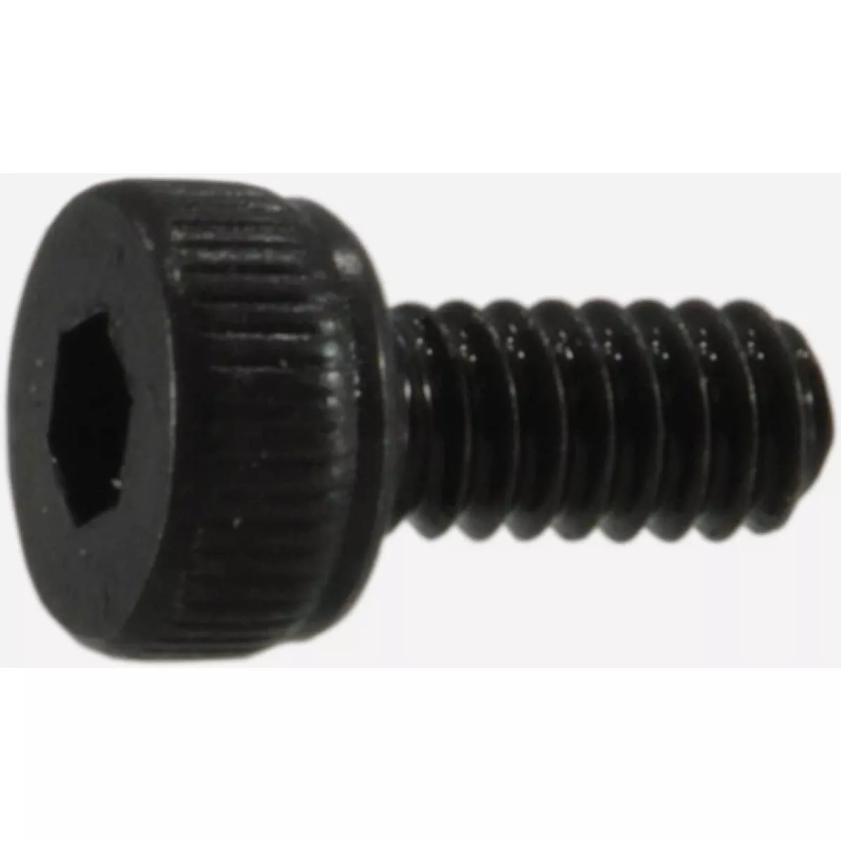 Midwest Fastener 2mm-0.4 x 4mm Black Oxide Class 12.9 Steel Coarse Thread Knurled Head Hex Socket Cap Screws