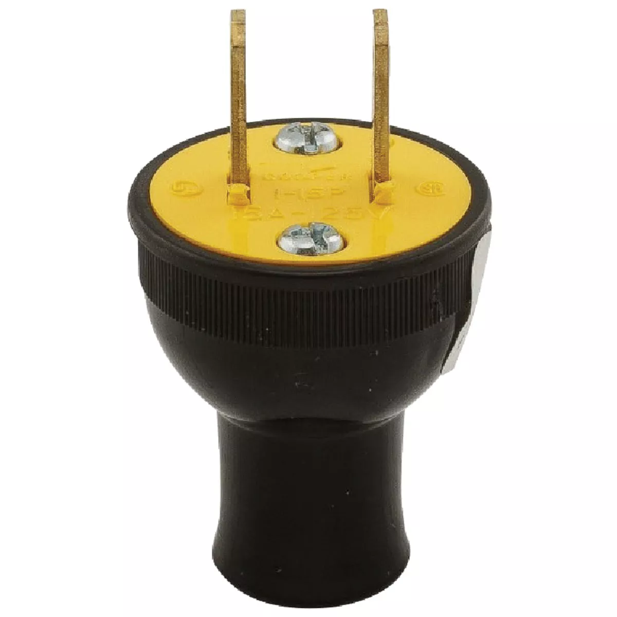 Eaton 15A 125V 2-Wire 2-Pole Residential Grade Dead Front Cord Plug ...