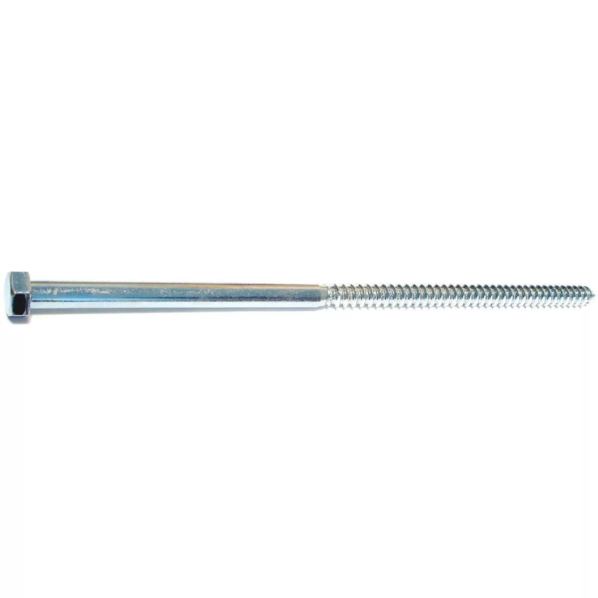 Midwest Fastener 3/8 In. x 10 In. Zinc Plated Grade 2 / A307 Steel Hex Head Lag Screws (50 Ct.)-