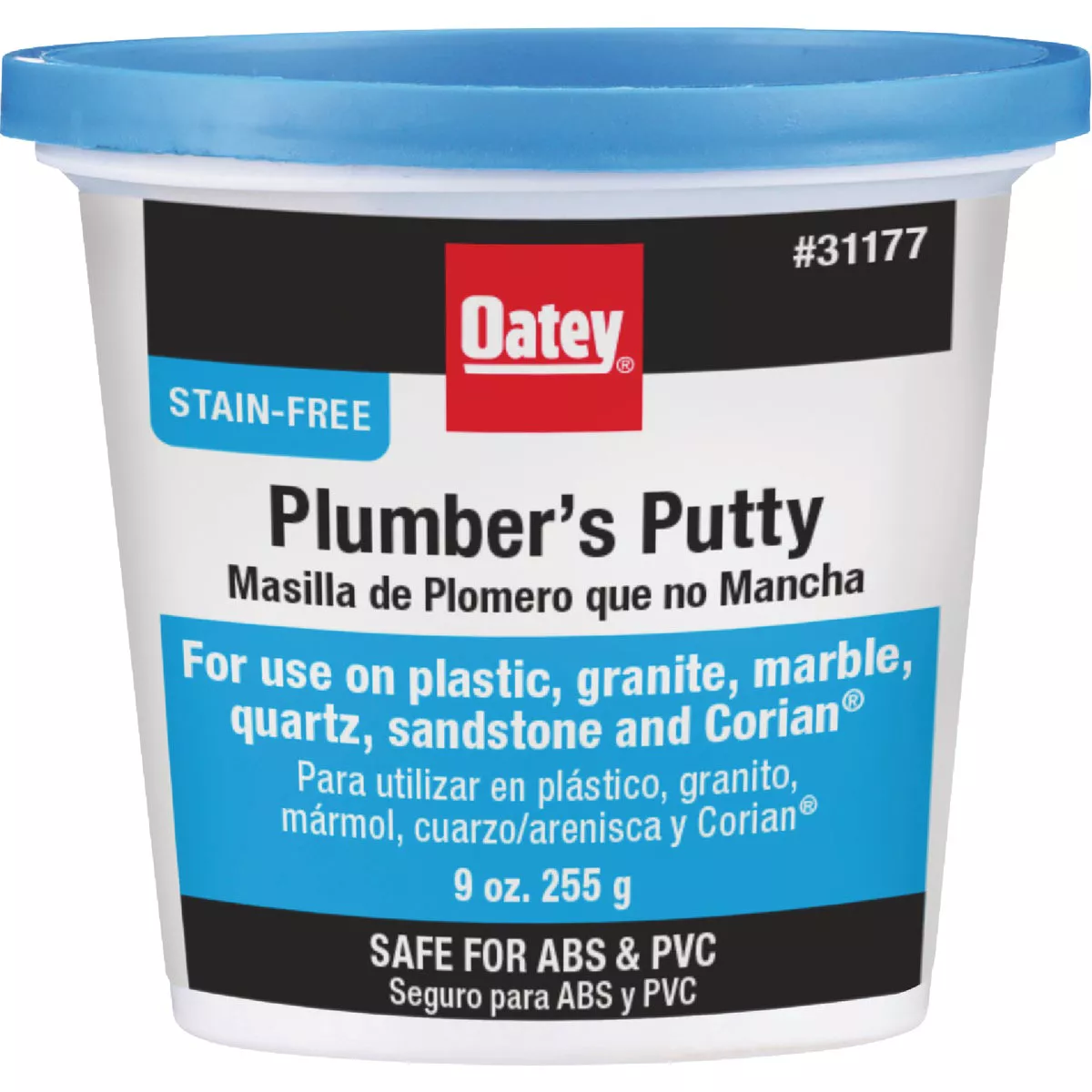 Oatey 9 Oz. Stain-Free Plumber's Putty