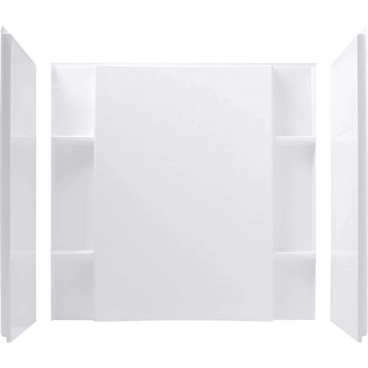 Sterling Accord 48 In. x 55.125 In. x 36 In. Alcove Shower Wall Set in White (3-Piece) - photo 2