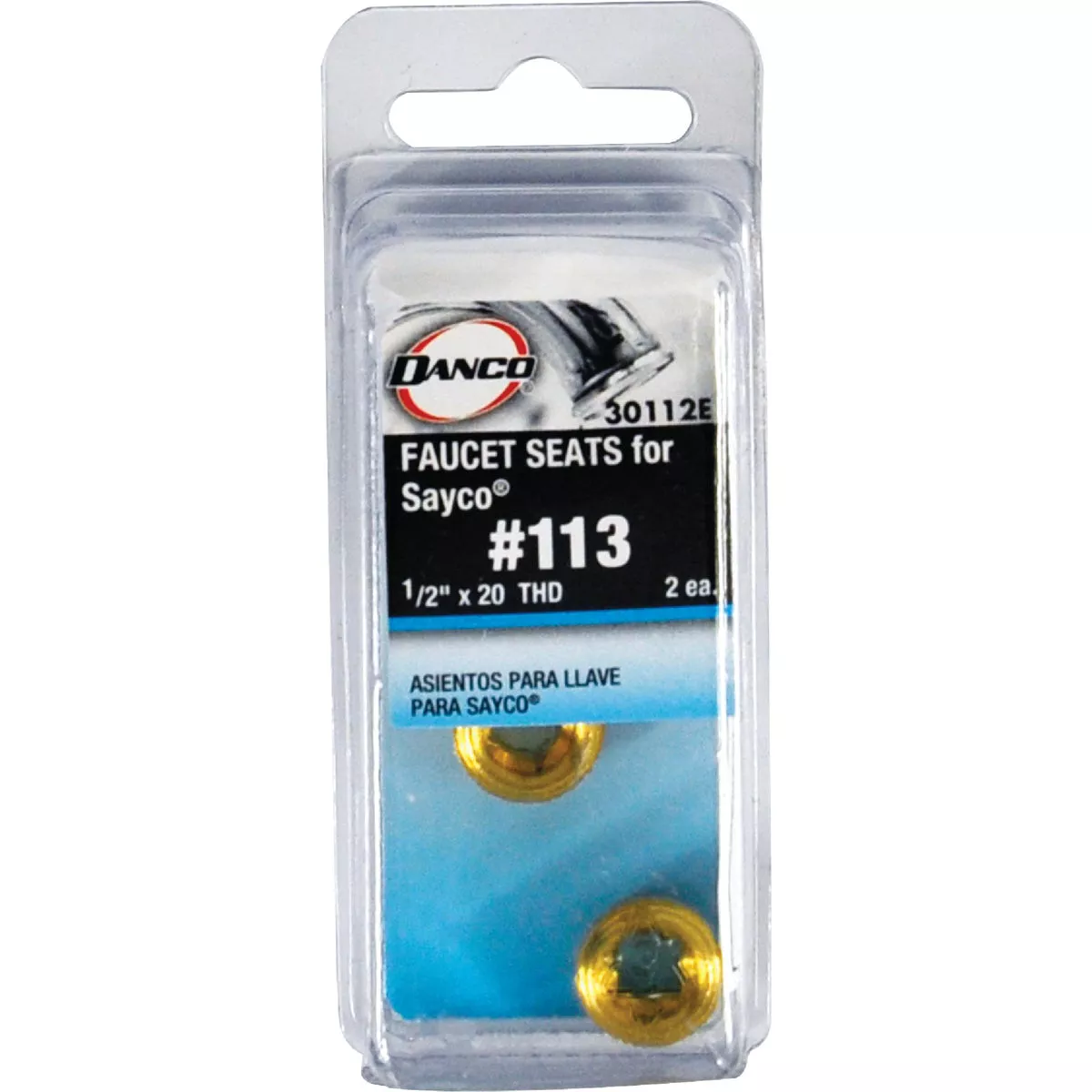 Danco #113 Sayco 1/2 In. x 20 Thread Size Bibb Seat (2-Pack) - photo 2
