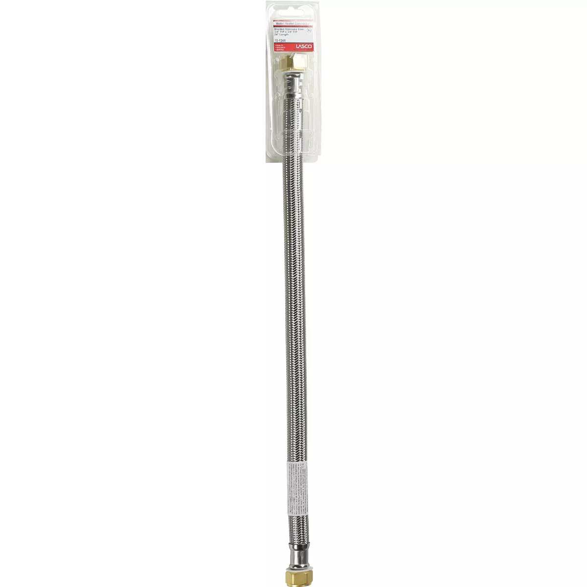 Lasco 3/4 In. FIP X 3/4 In. FIP X 24 In. L Water Heater Connector - photo 2