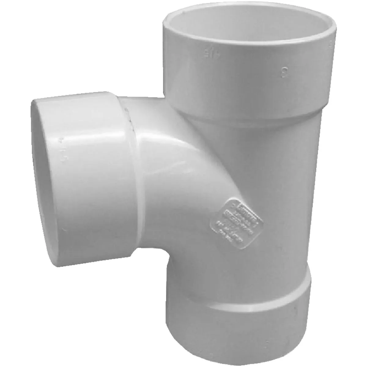 IPEX Sanitary Tee 3 In. PVC Sewer and Drain Tee