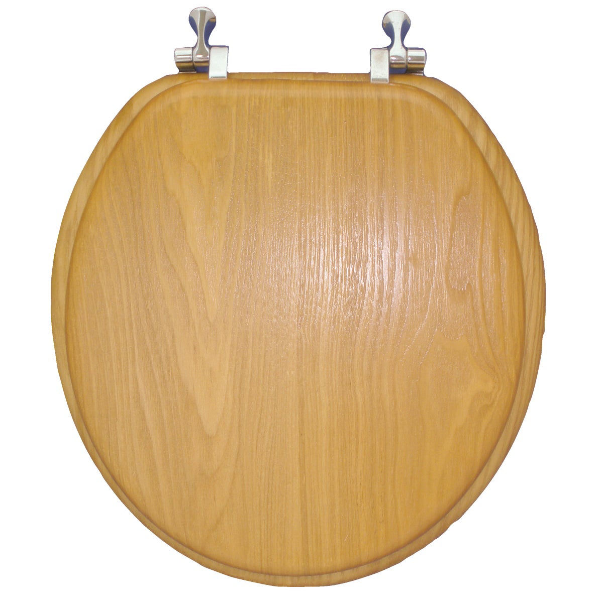 Home Impressions Round Closed Front Oak Veneer Toilet Seat Do it Best