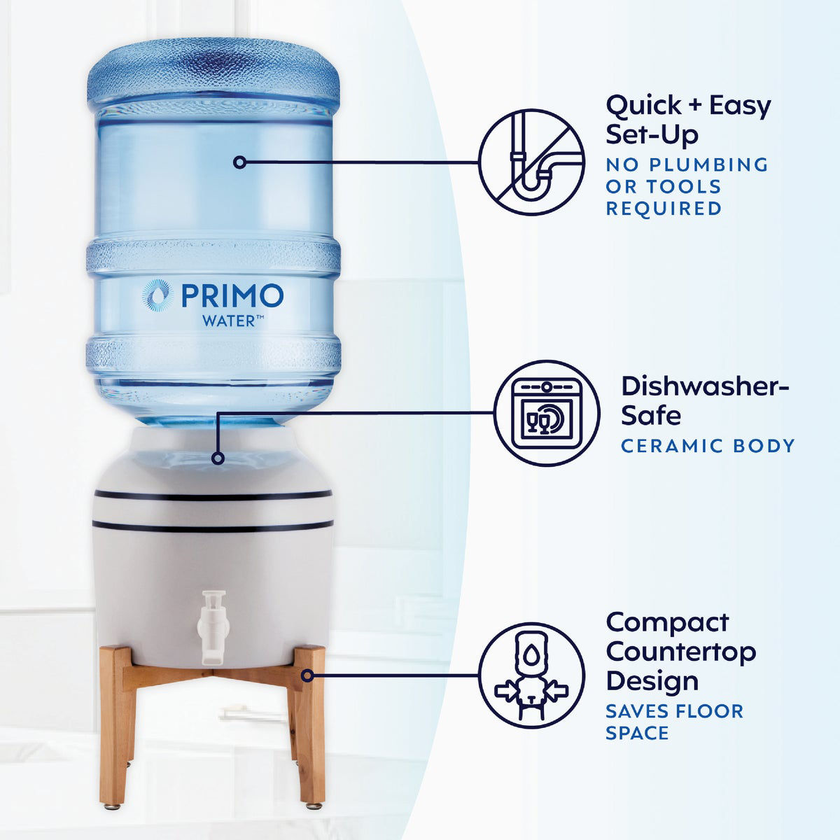 Primo Water Ceramic Bottled Water Cooler Dispenser Do it Best