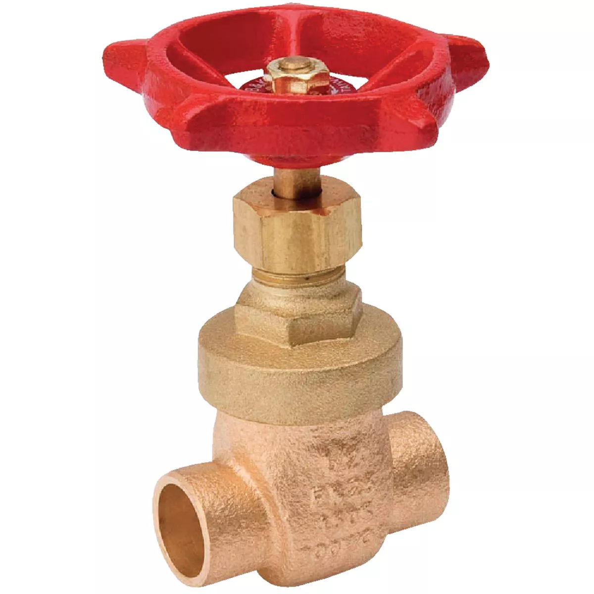 ProLine 1/2 In. SWT x 1/2 In. SWT Bronze Solder Gate Valve