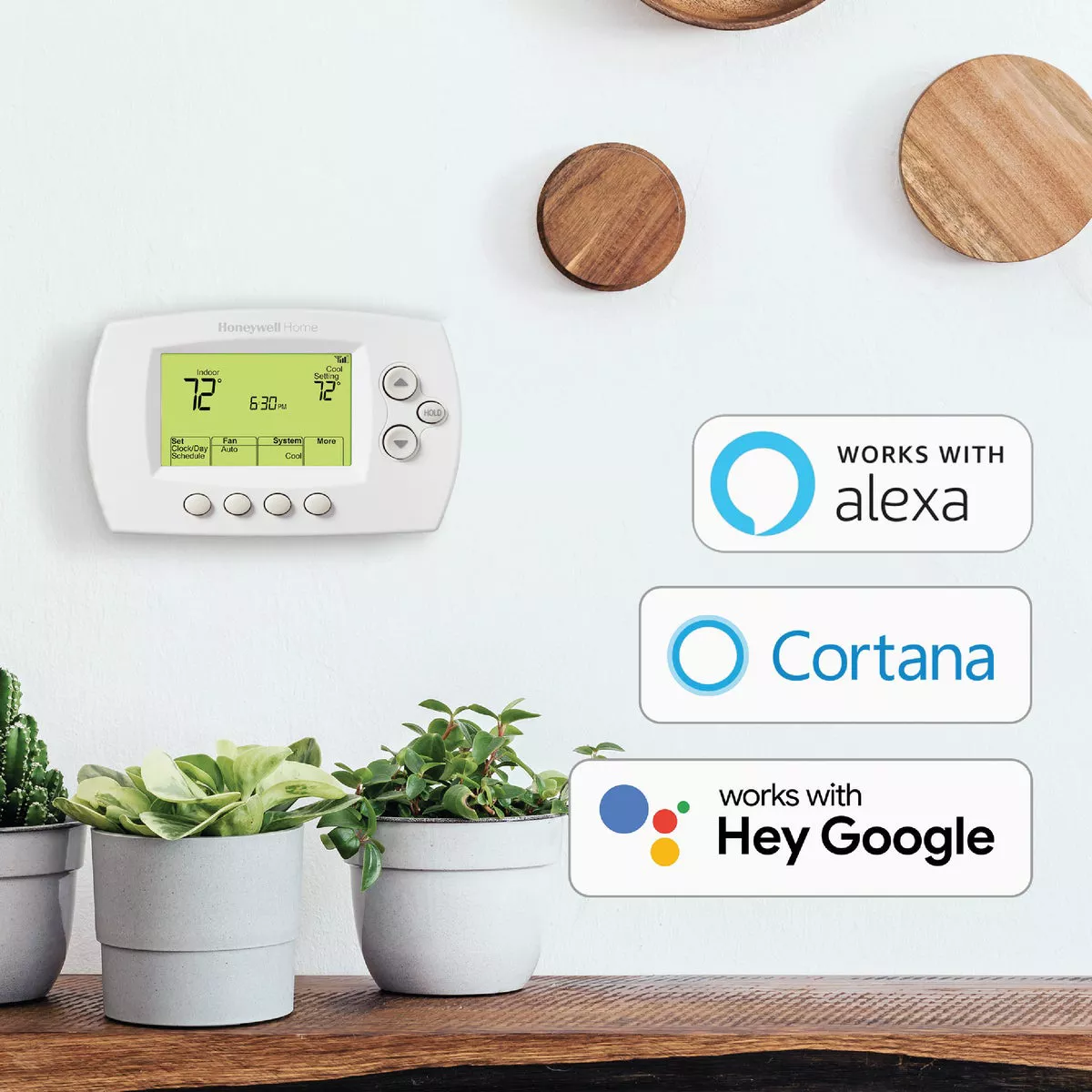 Honeywell Home 7-Day Programmable White Digital Thermostat - photo 4