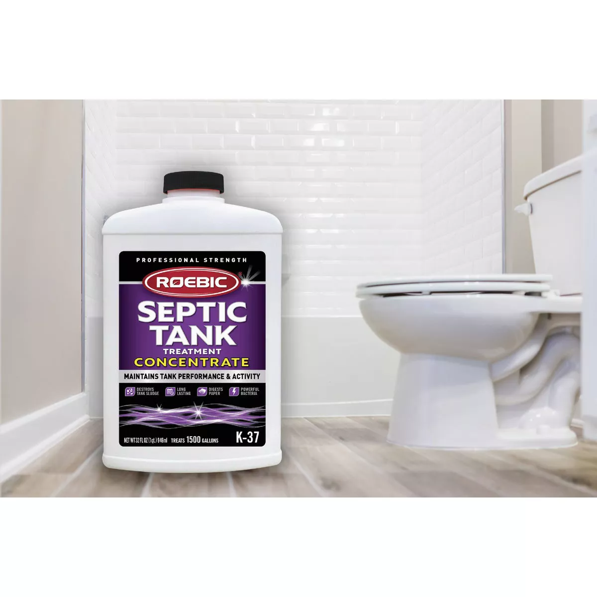 Roebic K-37 1 Qt. Concentrate Septic Tank Treatment - photo 2