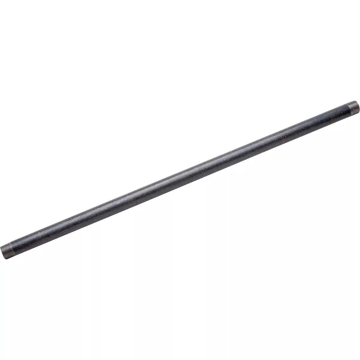 United Pipe & Steel 1/2 In. x 10 Ft. Carbon Steel Threaded Black Pipe
