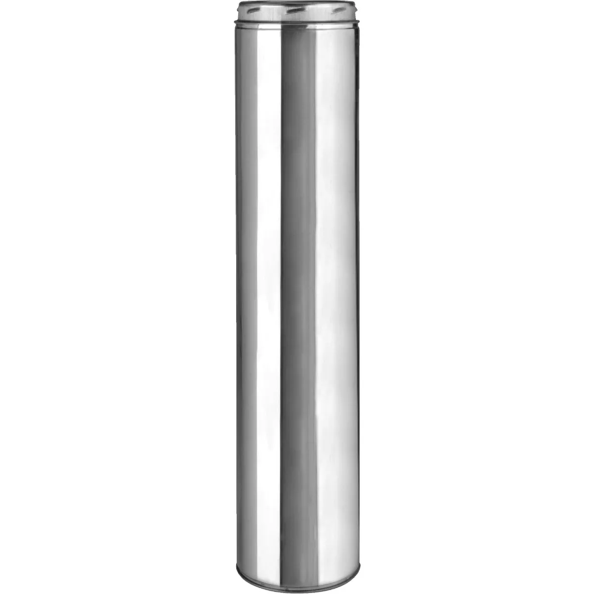 SELKIRK Sure-Temp 6 In. x 48 In. Stainless Steel Insulated Pipe