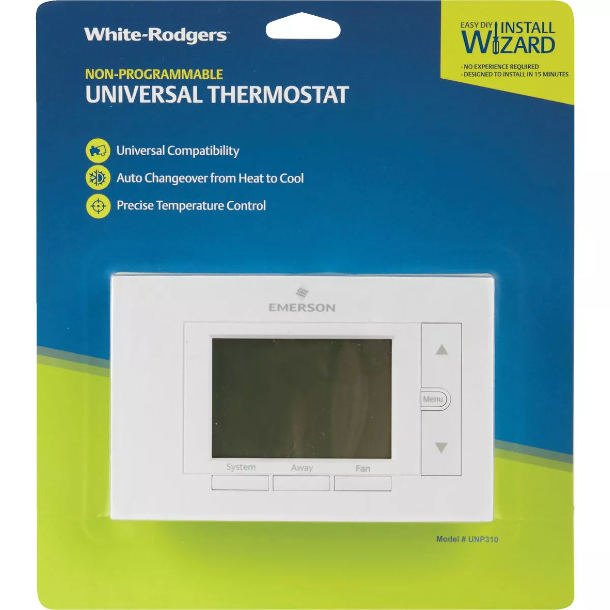 White Rodgers Universal Non-Programmable White Digital Thermostat - photo 2